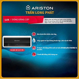 Mua Máy nước nóng gián tiếp 20 lít Ariston SIM3 20 LUX VN - Hàng chính hãng