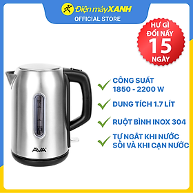 Mua Bình đun siêu tốc Ava 1.7 lít T-906I - Hàng chính hãng