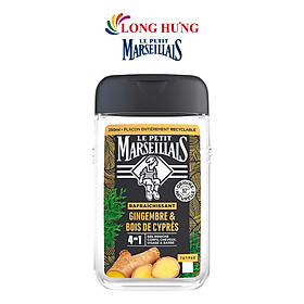 Gel tắm 92% hữu cơ Le Petit Marseillais 4 in 1 (250ml) - Hàng chính hãng
