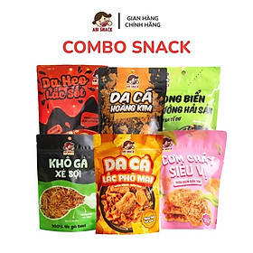 COMBO SNACK - Các Loại Snack Của Bánh Tráng Abi Snack