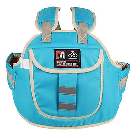 Đai 2 Lớp An Toàn Cho Bé Ngồi Xe Máy - Xanh