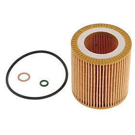 Oil Filter (Filtereinsatz) for BMW E60-66 E81-89 F10-13 E90-93 With Gasket