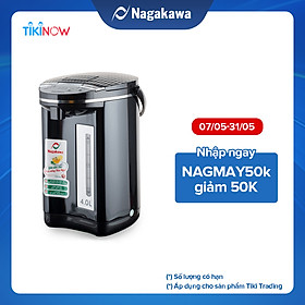 Bình Thủy Điện 3 Mức Nhiệt Nagakawa NAG0404 (4.0 Lít) - Hàng Chính Hãng