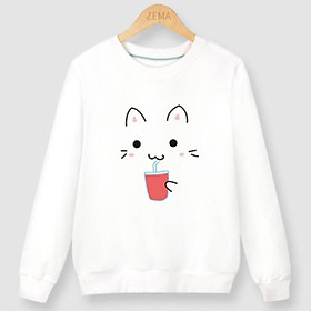 Áo sweater nữ (in theo yeu cầu)MS:meo