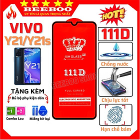 Mua Kính Cường Lực Dành Cho Điện Thoại ViVo Y21/ Y21s - Full màn hình và trong suốt - Độ cứng 10H - Chống trầy xước