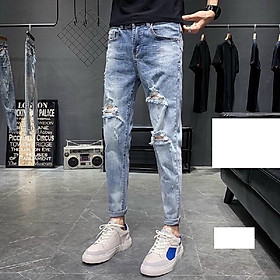 Quần jean nam cao cấp 4 chiều co dãn Julido - hàng loại xịn mẫu 0000