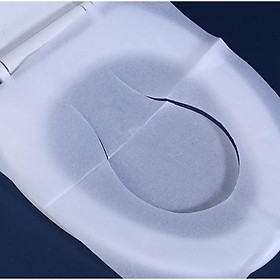 Giấy lót bồn cầu Toilet seat cover 1 gói 10 miếng