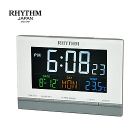 Mua Đồng hồ Rhythm LCT088NR03 – KT: 13.0 x 8.9 x 3.9cm – vỏ nhựa. Dùng Điện.