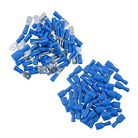 Mua Đầu cos nối dây điện (50 cặp xanh) - Giắc cắm cách điện
