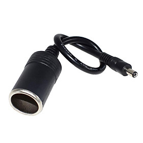 12V New Female Car  Lighter Socket Plug To DC 5.5x2.1mm Male Cable