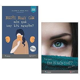 Combo Sách Hấp Dẫn Dành Cho Những Người Hướng Nội, Nhạy Cảm: Người Nhạy Cảm - Món Quà Hay Lời Nguyền + Tại Sao Em Ít Nói Thế? (Bộ Sách Giúp Bạn Trẻ Tự Tin Và Qúy Trọng Gía Trị Bản Thân / Tặng Kèm Bookmark Happy Life)