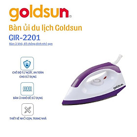 Mua Bàn Ủi Khô Goldsun GIR2201 Công Suất 1000W Gọn Nhẹ - Hàng chính hãng Goldsun
