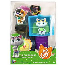Đồ chơi 44 Cats Playset chỗ ngủ của mèo Milady 34132