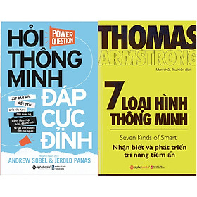 Bộ Sách Tư Duy Ứng Xử Thông Minh ( Hỏi Thông Minh, Đáp Cực Đỉnh + 7 Loại Hình Thông Minh ) tặng kèm bookmark Sáng Tạo