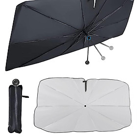 Auto Windshield Sunshade Umbrella Bendable Handle Professional Save Space