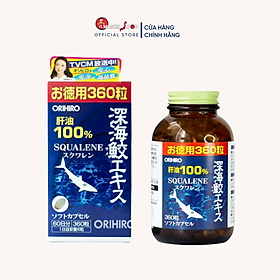 Viên uống sụn vi cá mập Orihiro Nhật Bản hỗ trợ xương khớp, bảo vệ mắt, ngăn ngừa lão hóa, 360 viên/lọ - HÀNG CHÍNH HÃNG