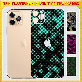 Mua Dán Skin mặt sau cho iPhone 11  11 Pro  11 Pro Max màu matrix camo