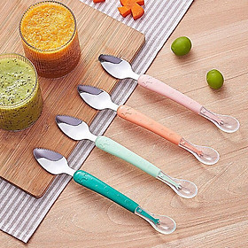 Mua Thìa Nạo Trái Cây 2 Đầu Cho Bé