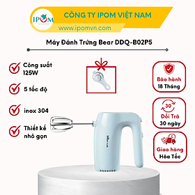 Mua Máy Đánh Trứng Nhào Bột Cầm Tay Bear Công Suất Lớn Làm Bánh Bao  Làm Bánh Kem - HM-B01V1 - Hàng Chính Hãng Bảo hành 18 Tháng