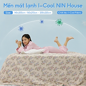 Mua  CHĂN HÈ MÁT LẠNH  Mền lạnh I Cool Advance NIN House NM8033 160x210cm | Chần Ice Silk lạnh như tencel  Chăn điều hoà nhiều độ