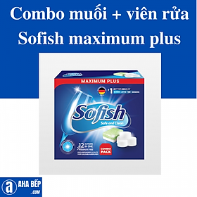 Mua Combo muối rửa + Viên rửa Sofish MAXIMUM PLUS - Hàng chính hãng