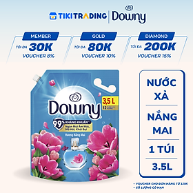 Túi Nước Xả Vải DOWNY Tinh Dầu Thiên Nhiên 3.5L