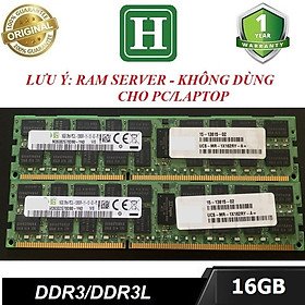 Mua Ram Server ECC REG DDR3 16GB  bus 1600 - không dùng cho máy PC thường/Laptop