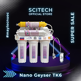 Mua Máy lọc nước Nano TK by Scitech - Không dùng điện  không nước thải - 3 cấp lọc đến 9 cấp lọc