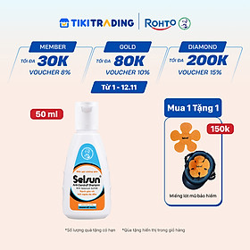 Dầu gội Selsun chống gàu, sạch gàu & hết ngứa da đầu Selsun Anti-Dandruff Shampoo 50ml