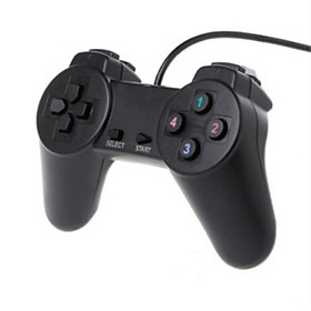 Tay cầm chơi game đơn giản kiểu Playstation 1 giá rẻ cổng USB trên PC gamepad controller joystick