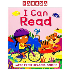 I Can Read - Large Print Reading Scheme (Pink Cover)