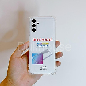 Ốp lưng cho SS A04S - Nhựa dẻo - Trong suốt - Chống sốc - Bảo vệ điện thoại