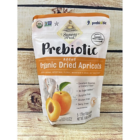 Mơ Khô Hữu Cơ bổ sung Prebiotic 250G Chia 5 gói nhỏ tiện lợi