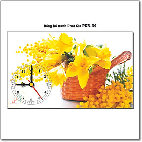 Mua Đồng hồ tranh để bàn Phát Gia PGB-24