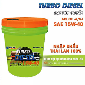 Nhớt Động Cơ Diesel BCP TD1 CF4 SJ 20W50 18 Lít