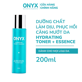 Tinh Chất Dưỡng Căng Mướt, Làm Dịu và Phục Hồi Da Hydrating Toner Essence ONYX 200ml