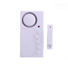 Báo động chống trộm cửa mở cảm biến má từ SF02C (Tặng kèm quạt mini cắm cổng USB vỏ nhựa giao màu ngẫu nhiên)