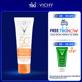 Kem Chống Nắng Ngăn Sạm Da, Giảm Thâm Nám Vichy SPF50 Chống Tia UVA - 100791635