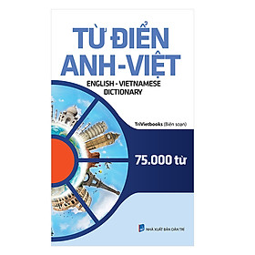 Hình ảnh sách Từ Điển Anh - Việt 75.000 Từ