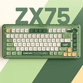 Mua Bàn phím cơ IQUNIX ZX75 Camping Wireless RGB - Hàng Chính Hãng