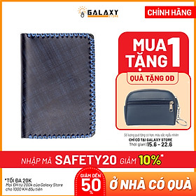 Ví Bóp Nhỏ Nam Nữ Handmade Da Thật Galaxy Store GVM10 - Hàng Chính Hãng