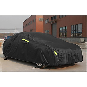 Bạt phủ cao cấp ô tô Mazda 6 thương hiệu Macsim sử dụng trong nhà và ngoài trời chất liệu Polyester - màu đen và màughi