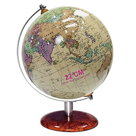 Mua Địa cầu học sinh - Giá đỡ inox  đế inox vân nu