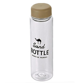 Bình uống nước có nắp đậy 500ml nội địa Nhật Bản - Giao màu ngẫu nhiên