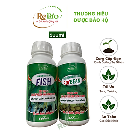Mua Combo 2sp đạm cá  đậu tương {  +  } Phân bón cung cấp dinh dưỡng tự nhiên cho hoa hồng  cây cảnh...