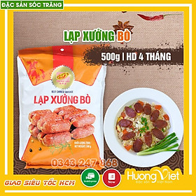 Đặc Sản Sóc Trăng - Lạp Xưởng Bò Tân Huê Viên 500G Sóc Trăng Chính Gốc Miền Tây, Đặc Sản Thịt Lạp Gia Truyền Nổi Tiếng