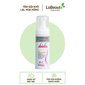 Dung Dịch Tắm Gội Khô L&L - Hương Hoa Hồng Pháp (160ml)