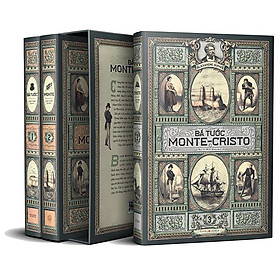 Hình ảnh Bá Tước Monte-Cristo (Trọn Bộ 3 Tập)