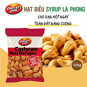 Hạt điều vị maple syrup 100g Dan.DPak