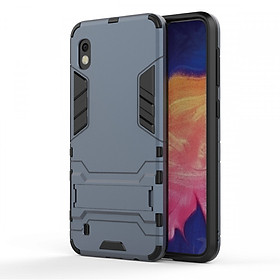 Ốp Lưng Cho Samsung Galaxy A10 iRON - MAN Nhựa PC Cứng Viền Dẻo Chống Sốc - Hàng Chính Hãng